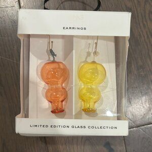 Mango MNG Glass Earrings